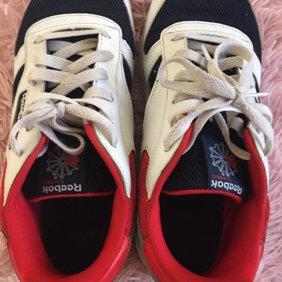 Reebok Classics men’s Leather Colour Block Trainers, 5 men’s main image 5